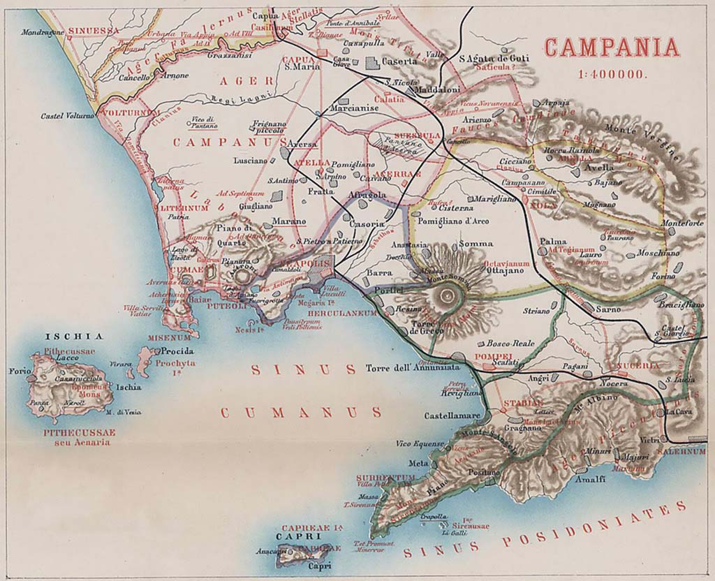 Royaume De Naples Regno Di Napoli Bay Of Naples Maps
